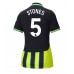 Manchester City John Stones #5 Borte Drakt Dame 2024-25 Kortermet